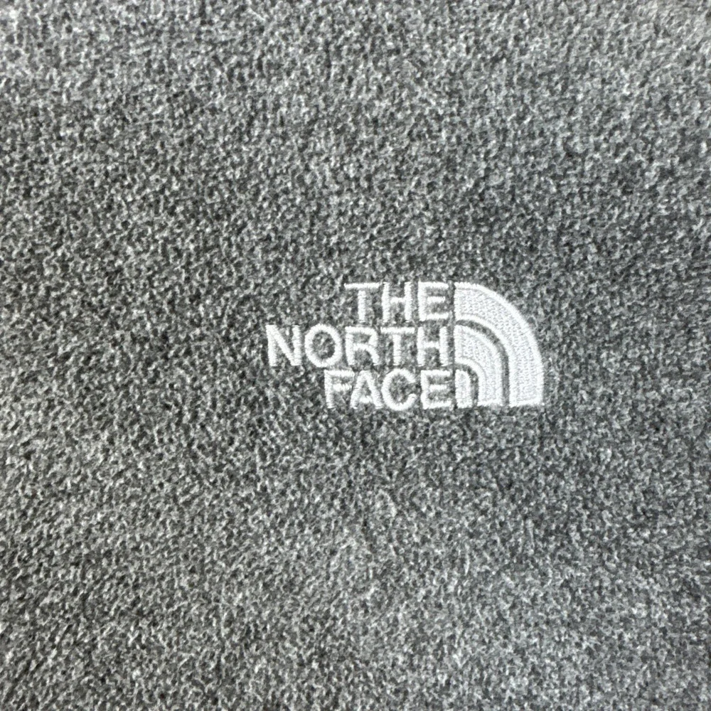 The North Face Mens Fleece Large Jacket Full Zip Dark Gray Outdoor Hiking